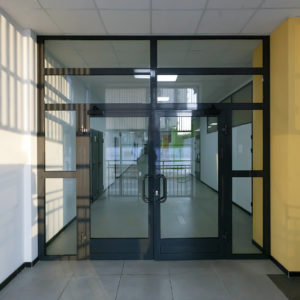 Сплошная противопожарная перегородка / серия FRM5454