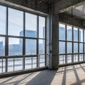 Витражное противопожарное окно / серия FRM956